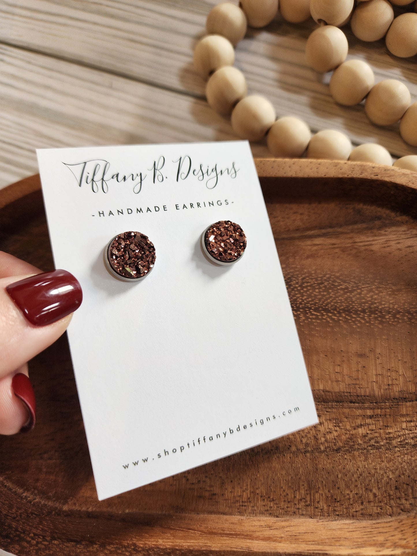 Copper Gunmetal Stud