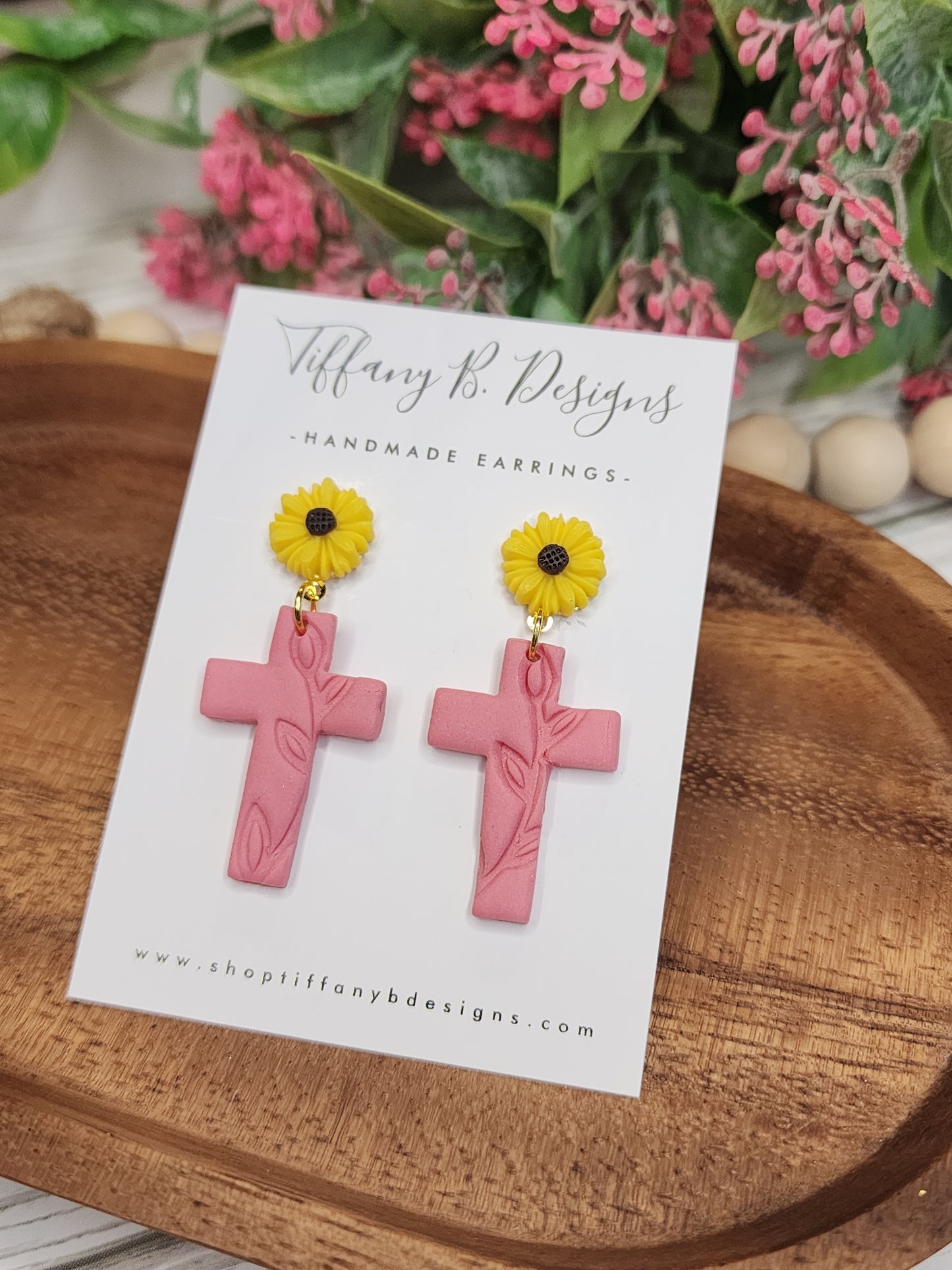 Sunflower Pink Cross