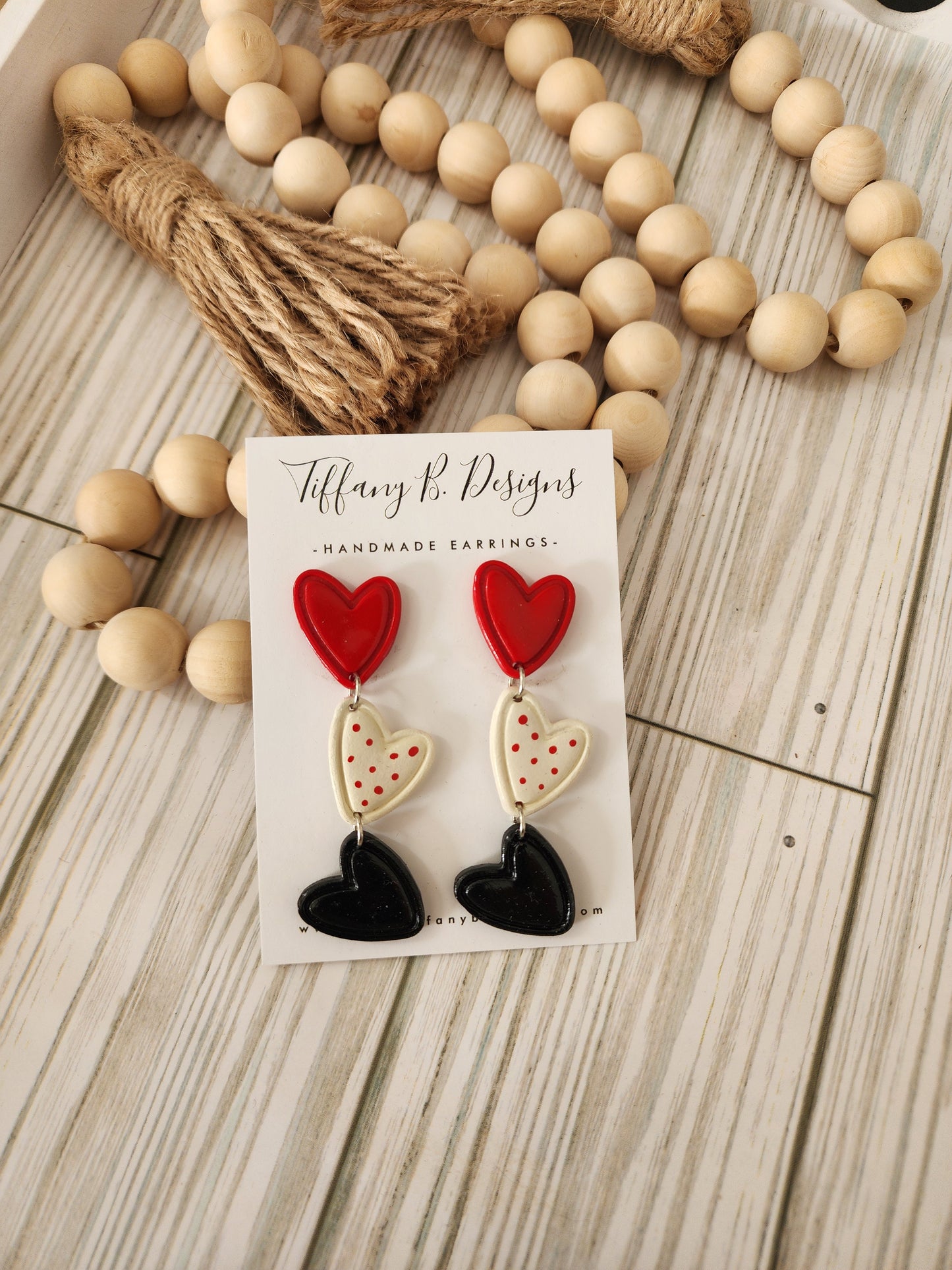 Triple Heart Dangles