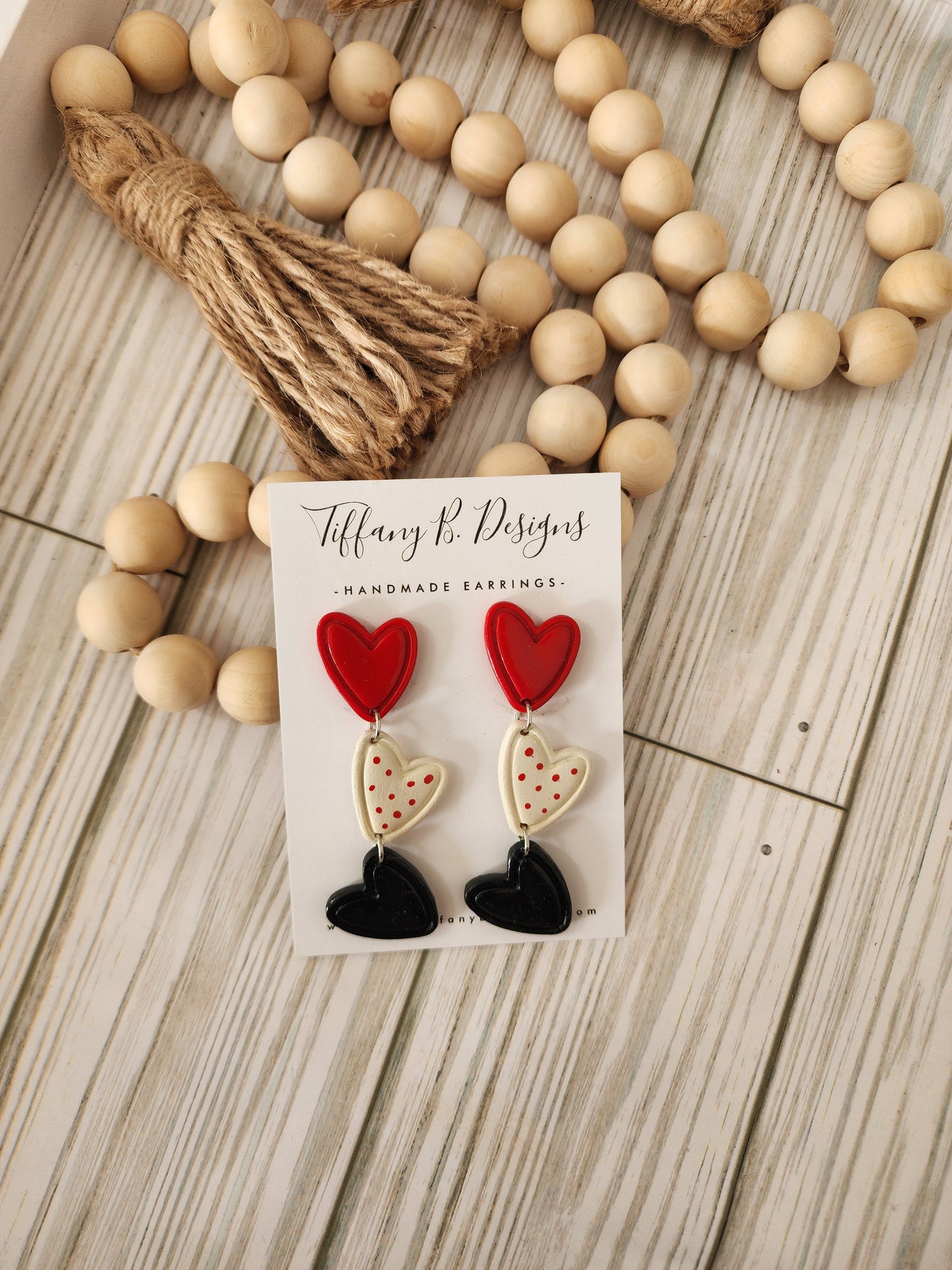 Triple Heart Dangles