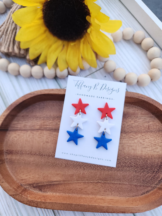 Red White Blue Stars
